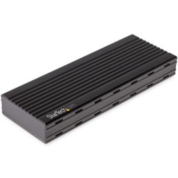 StarTech.com USB-C 10 Gbit s auf M.2 NVMe SSD-Gehäuse - Tragbares externes M.2 NGFF PCIe Aluminiumgehäuse - 1GB s Read Write -