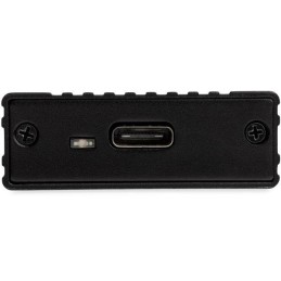 StarTech.com USB-C 10 Gbit s auf M.2 NVMe SSD-Gehäuse - Tragbares externes M.2 NGFF PCIe Aluminiumgehäuse - 1GB s Read Write -