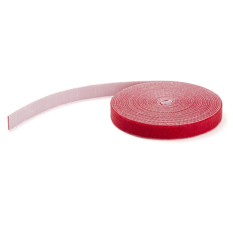 StarTech.com HKLP100RD cable tie Hook & loop cable tie Nylon Red 1 pc(s)