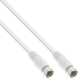 InLine 69350 cable coaxial SAT 0,5 m Tipo F Blanco