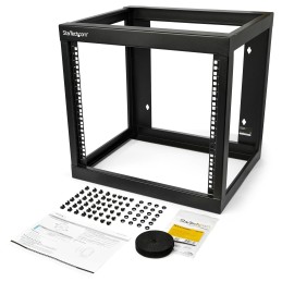 StarTech.com Rack de Servidores Abierto de 9U de Pared - de 19 Pulgadas - de 2 Columnas - con 18 Pulgadas de Profundidad - para