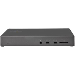 StarTech.com USB-C Dock - Triple 4K Monitor USB Typ-C Docking Station - 100W Power Delivery 3.0 - DP 1.4 Alt Mode & DSC, 2x