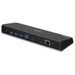 StarTech.com USB 3.0 Dockingstation für zwei Monitore mit HDMI & 4K DisplayPort - USB 3.0 auf 4x USB-A, Ethernet, HDMI und DP -