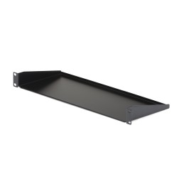 StarTech.com Bandeja Estante Fijo Voladizo Universal 1U de 19" Pulgadas para Rack Armario de Servidores - en Acero - Capacidad