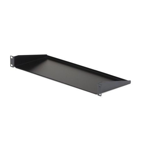StarTech.com Bandeja Estante Fijo Voladizo Universal 1U de 19" Pulgadas para Rack Armario de Servidores - en Acero - Capacidad
