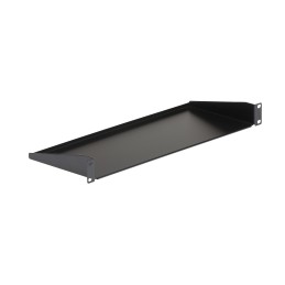 StarTech.com Bandeja Estante Fijo Voladizo Universal 1U de 19" Pulgadas para Rack Armario de Servidores - en Acero - Capacidad