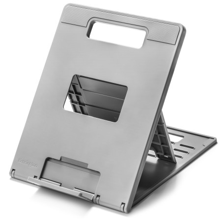 Kensington Elevador de portátil con ventilación ergonómico ajustable para portátiles SmartFit Easy Riser Go