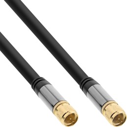 InLine 69103P câble coaxial 3 m Type F Noir