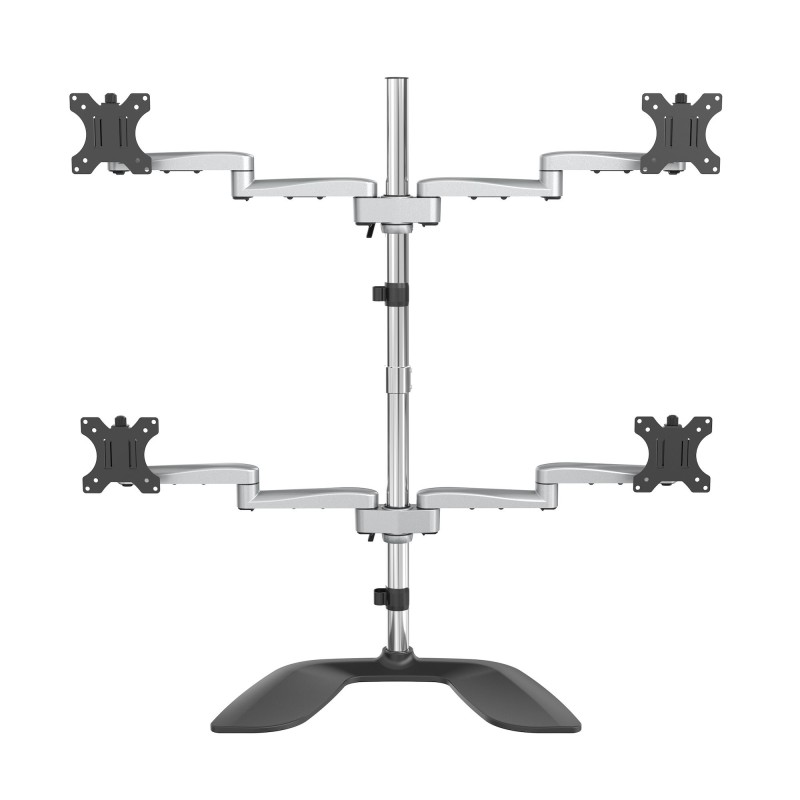StarTech.com Base Soporte de Escritorio para 4 Monitores - Articulado - En Acero y Aluminio