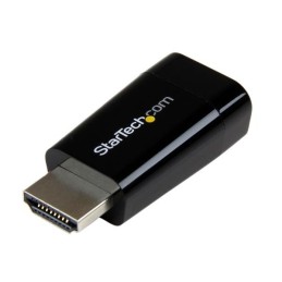 StarTech.com Kompakter HDMI auf VGA Video Adapter  Konverter ideal für Chromebooks Ultrabooks & Laptops - 1920x1200