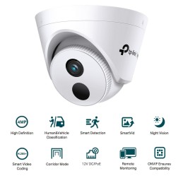 TP-Link VIGI C440I 4MM telecamera di sorveglianza Torretta Telecamera di sicurezza IP Interno 2560 x 1440 Pixel Soffitto