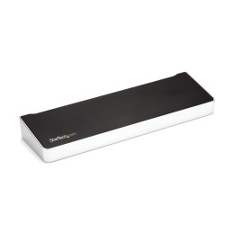 StarTech.com 4K USB-C Dock, Dreifach UHD 4K Monitor Dockingstation, Mac & Windows, USB-C zu HDMI & DisplayPort, 100W Power
