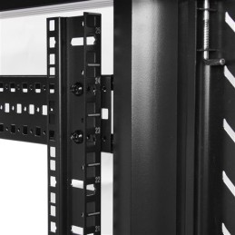 StarTech.com RK2536BKF rack cabinet 25U Freestanding rack Black