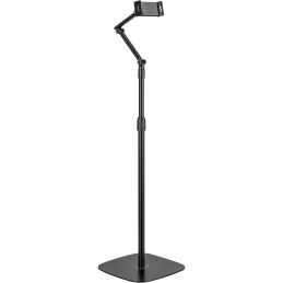 InLine Supporto per tablet con base in metallo, fino a 12,9", nero
