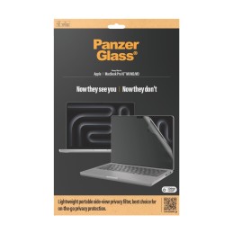 PanzerGlass ® Privacy Filter MacBook Pro 16" | M1 | M2 | M3 | M4 Protector de pantalla Apple 1 pieza(s)