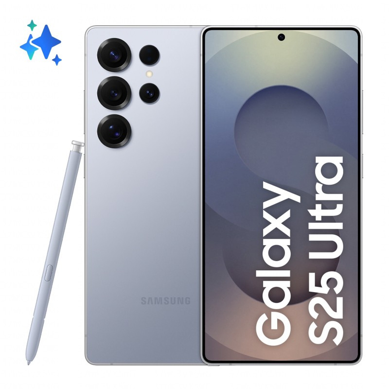 Samsung Galaxy S25 Ultra 6.9" Dual SIM Android 15 5G USB Type-C 12 GB 512 GB 5000 mAh Blue, Silver, Titanium