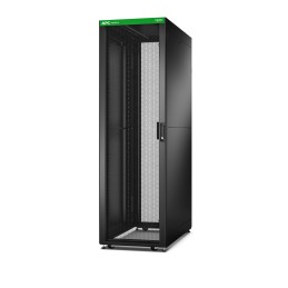 APC Baie EasyRack 600mm 42U 1200mm avec toit, panneau latéral, roulettes, noir