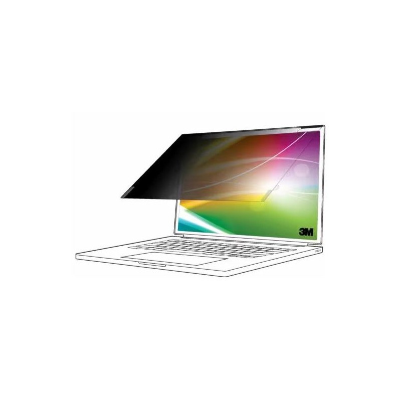 3M BPNDE006 filtro para monitor 36,8 cm (14.5") Portátil Filtro de privacidad para pantallas sin marco