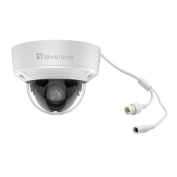 LevelOne GEMINI Zoom IP-Kamera, 2 MP, 4x Zoom, H.265, Innen- Außenbereich