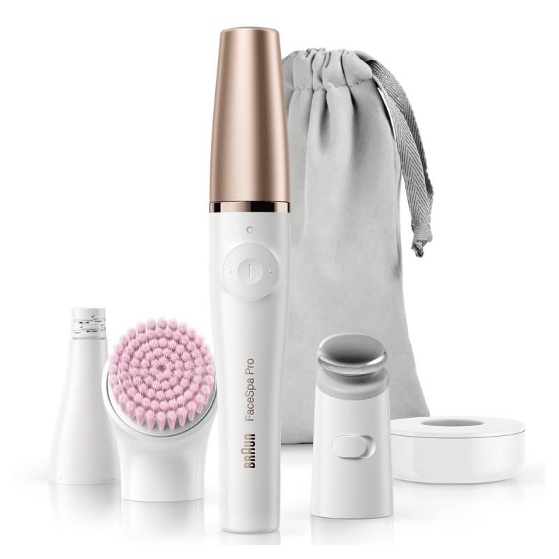 Braun 81636295 epilatore 10 pinzette Bianco, Bronzo