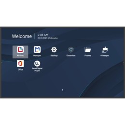 Viewsonic CDE6531-1C pantalla de señalización Pantalla plana para señalización digital 165,1 cm (65") LCD Wifi 500 cd   m² 4K