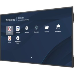 Viewsonic CDE6531-1C Signage-Display Digital Signage Flachbildschirm 165,1 cm (65") LCD WLAN 500 cd m² 4K Ultra HD Schwarz