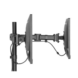 InLine 23104C soporte para monitor 33 cm (13") Escritorio Negro
