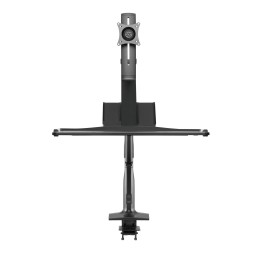 InLine 23174A soporte para monitor 43,2 cm (17") Escritorio Negro