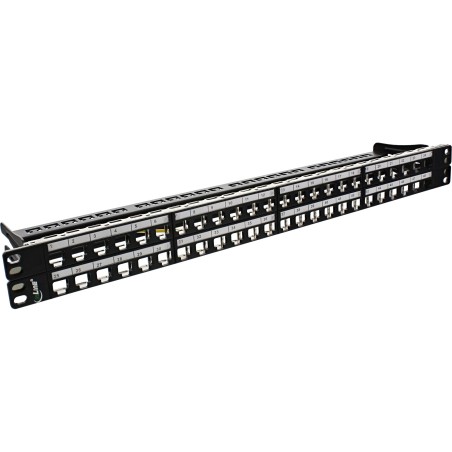 InLine 76848C panel de parcheo 1U