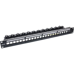 InLine 76824P panel de parcheo 1U