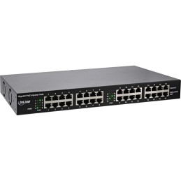 InLine PoE+ Gigabit Netzwerk Injektor Hub 16 Port (16x PoE+), 1Gb s, 19"1HE