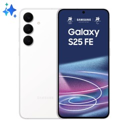 Samsung Galaxy S25 FE 5G 17 cm (6.7") Dual-SIM USB Typ-C 8 GB 128 GB 4900 mAh Weiß