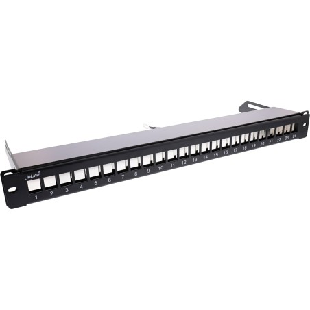 InLine 76824K panel de parcheo 1U