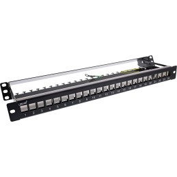 InLine 76824K panel de parcheo 1U