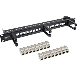 InLine 76822D panel de parcheo 1U