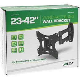 InLine 23103A soporte para TV 58,4 cm (23") Negro