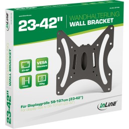 InLine 23115A TV mount stand 23" Black