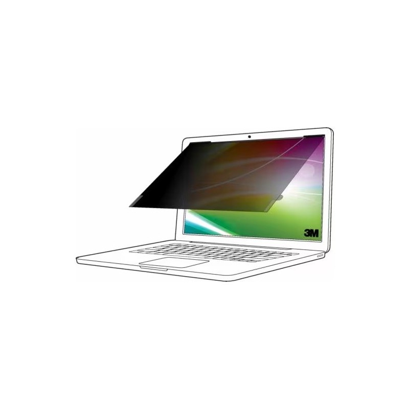 3M BPNMS003 Blickschutzfilter 36,6 cm (14.4") Laptop Rahmenloser Blickschutzfilter