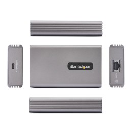 StarTech.com Adaptateur USB4 vers Ethernet, 10GbE, Multi-Gigabit, Compatible Thunderbolt, Carte Réseau 10GBASE-T 5G 2,5G,