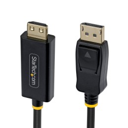 StarTech.com Cable Adaptador DisplayPort a HDMI de 1m con Conectores de Agarre - 4K 60Hz con HDR - Conversor de Vídeo