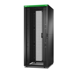 APC Easy Rack 800mm 42HE 800mm mit Dach, Seitenwand, Rollen, Füßen und 4 Halterungen, ohne Boden, schwarz
