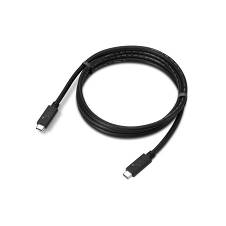 Lenovo 4X91U92143 cavo USB USB4 Gen 2x2 1,5 m USB C 20 Gbit s Nero