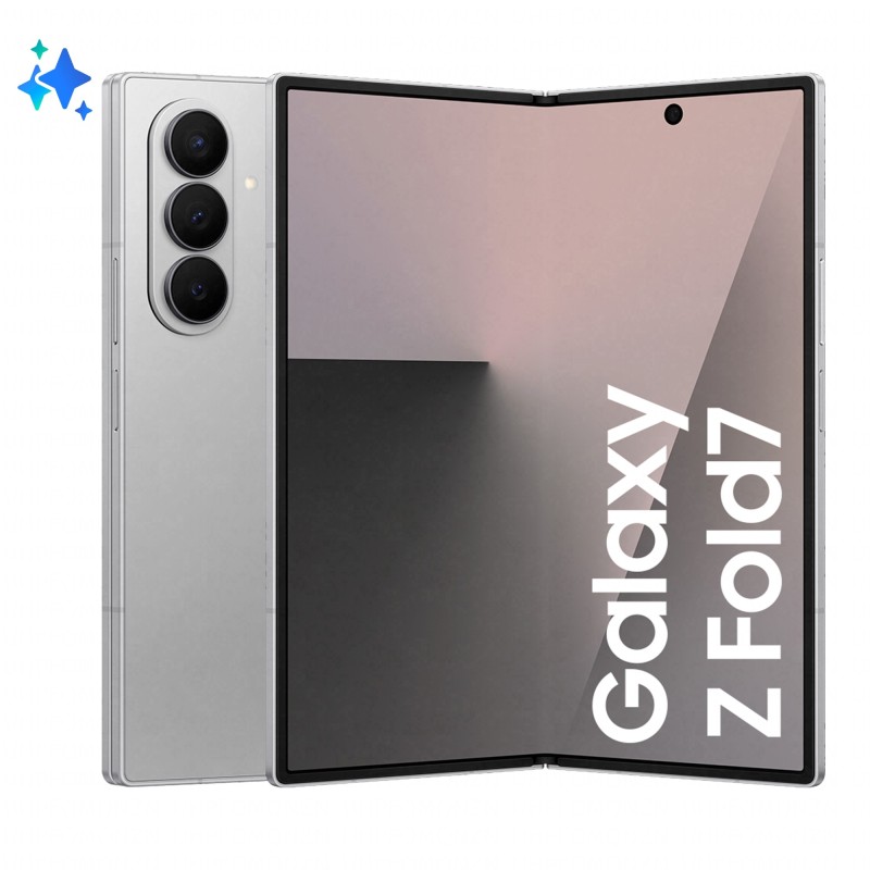 Samsung Galaxy Z Fold7 20,3 cm (8") Android 16.0 5G 12 GB 512 GB 4400 mAh Plata
