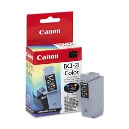 Canon BCI-21 cartuccia d'inchiostro Originale Ciano, Magenta, Giallo