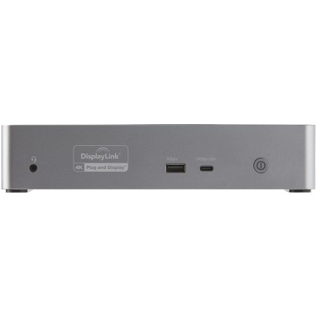 StarTech.com Mini Docking Station USB-C - Replicador de Puertos para 4 Monitores DisplayPort y HDMI 4K 60Hz - con PD de 100W -