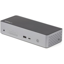 StarTech.com Mini Docking Station USB-C - Replicador de Puertos para 4 Monitores DisplayPort y HDMI 4K 60Hz - con PD de 100W -