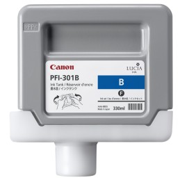 Canon PFI-301GY Pigment Blue Ink Cartridge cartucho de tinta 1 pieza(s) Original Azul