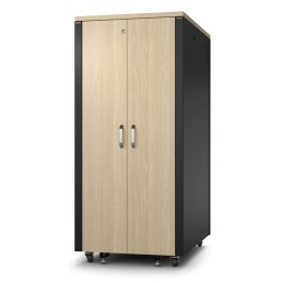 APC AR4032IA rack cabinet 32U Freestanding rack Maple color, Black