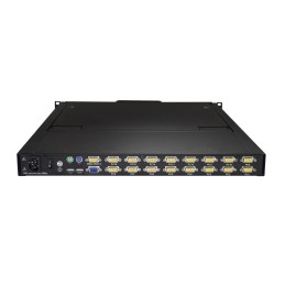 StarTech.com Console KVM à Montage Rack 16 ports avec Câbles de 1,82m - Switch KVM Intégré avec Écran LCD 19" - Tiroir LCD 1U