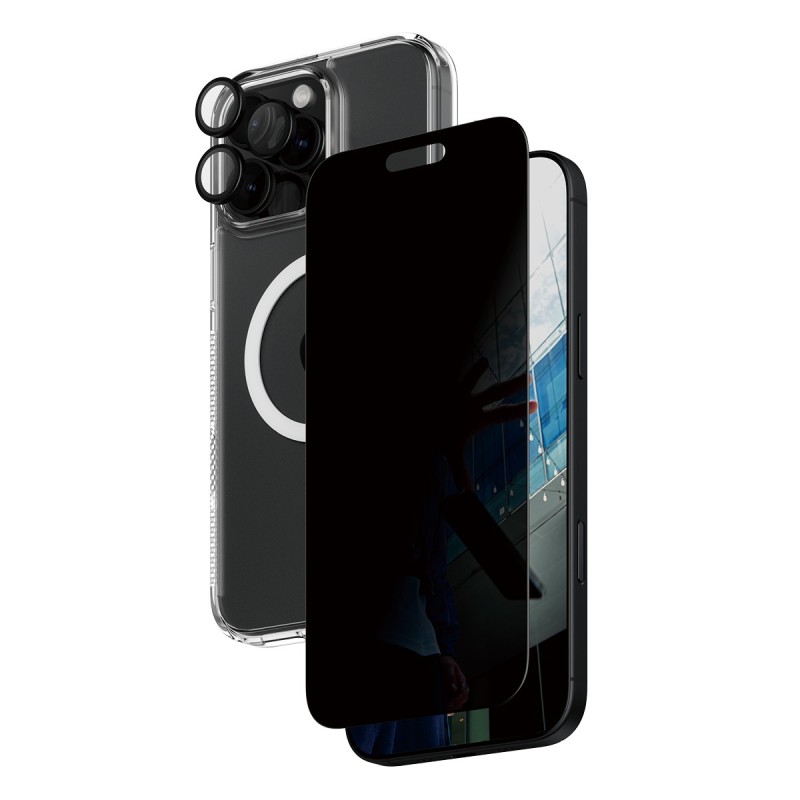 PanzerGlass ® 3-in-1 Privacy Schutz Set iPhone 16 Pro Max